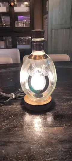ボトル照明、電球つきません