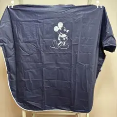 ディズニーリゾート　ミッキー　レインポンチョ　レインコート　ネイビー　Ｍサイズ
