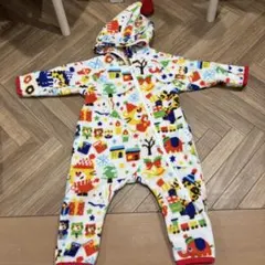 Jo Fulo カラフルフリースアウター 80