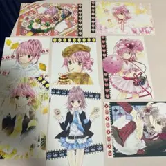 しゅごキャラ　特装版　ポストカード　8枚セット