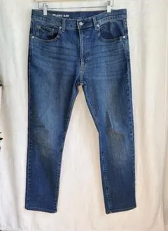 無印良品 デニム 33 RELAXED SLIM ストレッチ ジーンズ メンズ