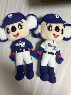 中日 ガールズシリーズ限定グッズ セーラー服ドアラのぬいぐるみ