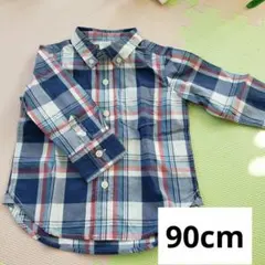 baby gap チェックシャツ　ネルシャツ