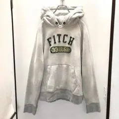 Abercrombie&Fitch　アバクロ　厚手パーカー　ダメージ加工　y2k