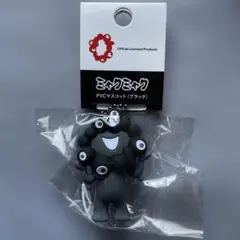 関西万博 ミャクリャク PVCマスコット　ブラック キーホルダー A
