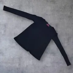 Gali Surf ワッフル ロンT Lサイズ ブラック サーマル カットソー