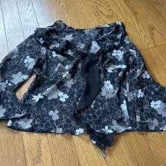 COMME des GARÇONS 花柄シフォンブラウスのサムネイル