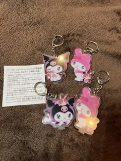 宇佐美 オリジナルコラボデザイン アクリルキーホルダー クロミ マイメロ 4個