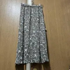 新品　ペイズリー柄スカートのサムネイル