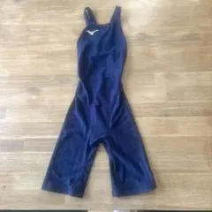 MIZUNO 競泳水着 ハーフスパッツ ネイビーのサムネイル