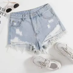 SHEIN デニム短パン