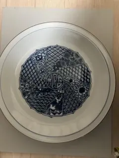 青い模様の大皿のサムネイル