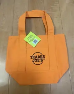 TRADER JOE'S エコバッグミニ　オレンジ