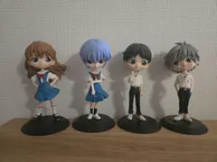 qposket エヴァンゲリオン 制服 シンジ カヲル レイ アスカ フィギュア