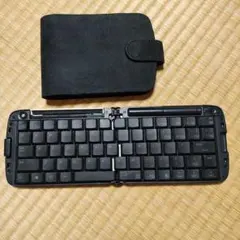 値下　ELECOM 折りたたみ Bluetoothキーボード TK-FBP018