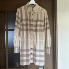 BURBERRY LONDON】リネン シャツ 46 白 ノバチェック 2XL - メルカリ