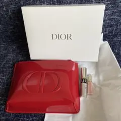 Dior アイ＆リップ オファー トライアルセット レッドポーチ - メルカリ