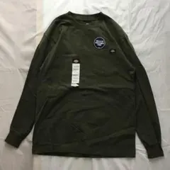 新品未使用 Dickies 胸ポケット付きロンT サイズS 色褪せあり