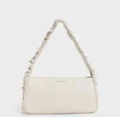 CHARLES & KEITH ライリーラッフルトリムバッグ