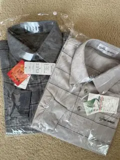 紳士　長袖シャツ　２点