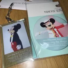 ディズニー　イマジニングザマジック　缶バッチ　キーホルダー　ミッキー