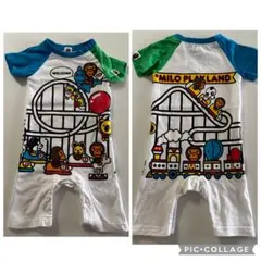 BAPE KIDS PLAY LAND ロンパース ベビー　キッズ　70cmのサムネイル