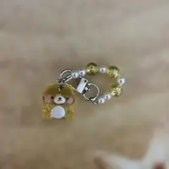 ハンドメイド トラのチャーム ストラップ