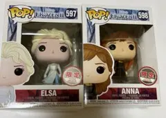 POP 限定　アナ雪2 未開封　フィギュア　4箱セット　ANNA ELSA