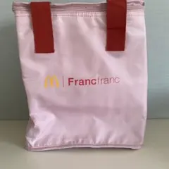 【未使用】マクドナルド×Francfranc 保温・保冷バッグ ピンク マック
