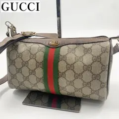 【✨美品✨】グッチ ショルダーバッグ シェリーライン GGスプリーム ベージュ