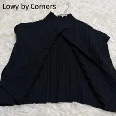 ＊Lowy by Corners＊ショートニットベスト　フロントオープン　重ね着