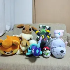 ☆ポケットモンスター ポケモンfit フィット ぬいぐるみ 水タイプ