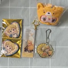 我妻 善逸 アクリルキーホルダー 缶バッジ ぬいぐるみ