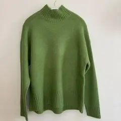 値下げ！CPCM グリーン ニットセーター サイズF