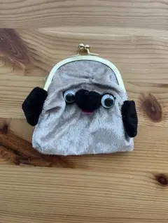 パグ顔がま口財布