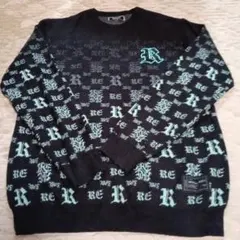 RTEG X-Large ブラック グリーン ニットのサムネイル