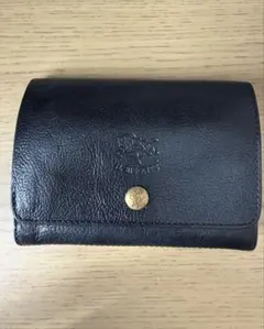 IL BISONTE ミディアムウォレット ブラック