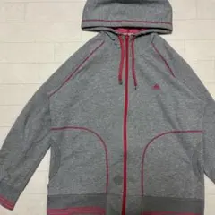 adidas アディダス フルジップパーカー スポーツカジュアル ポケット