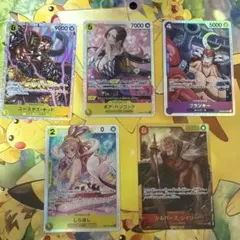 キッド、ハンコック、フランキー、しらほし、レイリー SR sec