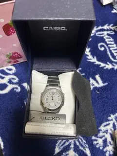 CASIO レディース 腕時計 シルバー アナログのサムネイル