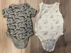 baby GAP ロンパース 2枚セット サメ柄 3-6ヶ月