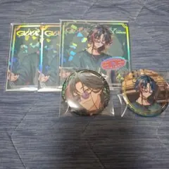 3SKM 魁星 キャラクター缶バッジとポストカードセット