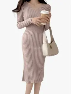 ニットワンピース