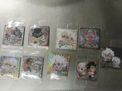 アニメキャラクター ホログラムステッカー 10枚セット