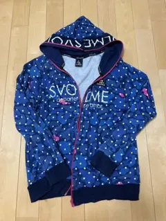svolme 水玉模様 フルジップパーカー XL