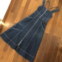 リランドチュール　ワンピース　デニム　サイズ2 コルセット