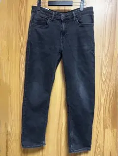 H&M レギュラーフィット　ブラック　デニム