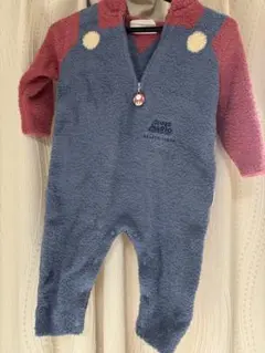 ジェラートピケ スーパーマリオ フード付きロンパース 80cm