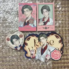 にじさんじ　カード　チェキ　缶バッジ 特典 バレンタイン　五木左京