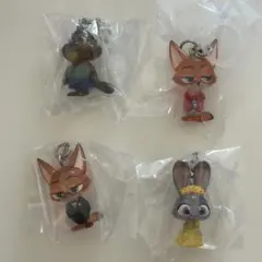 ズートピア2 めじるしアクセサリー4個セット